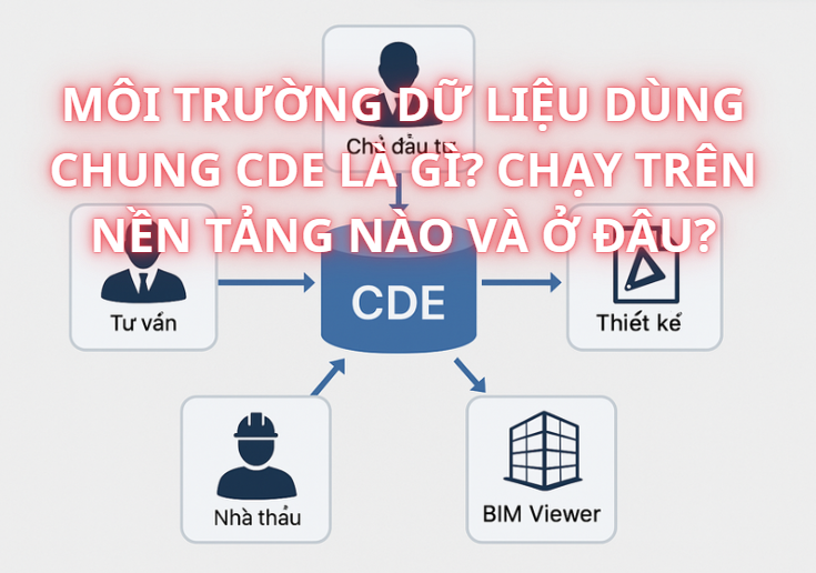 CDE là gì? Môi trường dữ liệu dùng chung trong BIM chạy trên nền tảng nào và ở đâu?